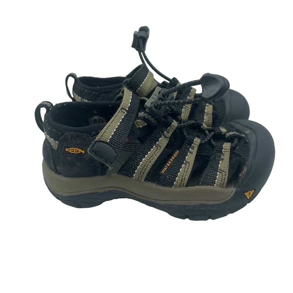 Keen Newport Sandals Brown Black Waterproof Washable Outdoor Kids Toddler 9
